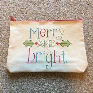 Thirty one makeup/toiletry zippered pouch/bag